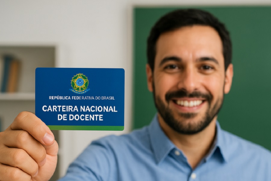 CARTEIRA NACIONAL DOS PROFESSORES É CONQUISTA