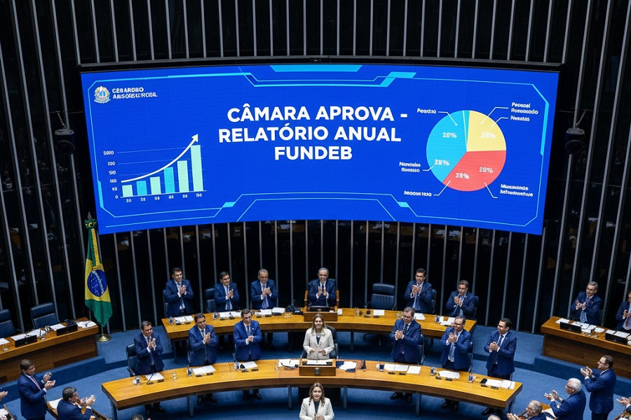 CÂMARA APROVA RELATÓRIO ANUAL DE GESTORES SOBRE APLICAÇÃO DE RECURSOS DO FUNDEB