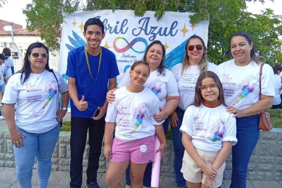 JUNTOS POR UMA SOCIEDADE MAIS INCLUSIVA! IV CAMINHADA DE CONSCIENTIZAÇÃO SOBRE O AUTISMO